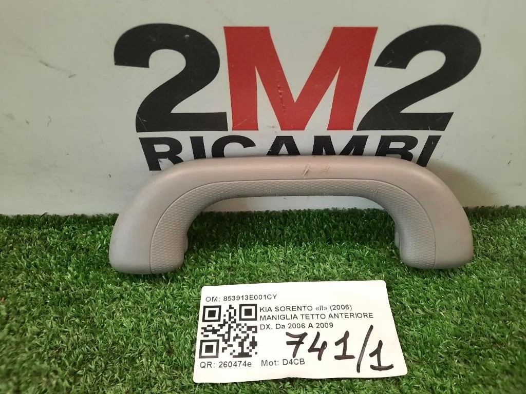 Maniglia Tetto Anteriore DX DK85342-RS000 Kia Sorento II 2006