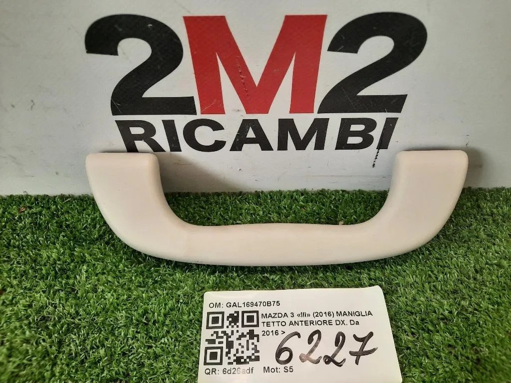 Maniglia Tetto Anteriore DX ANT DX Mazda 3 III 2016