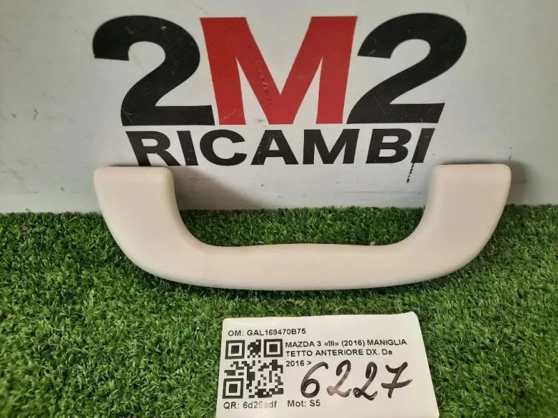 Maniglia Tetto Anteriore DX ANT DX Mazda 3 III 2016