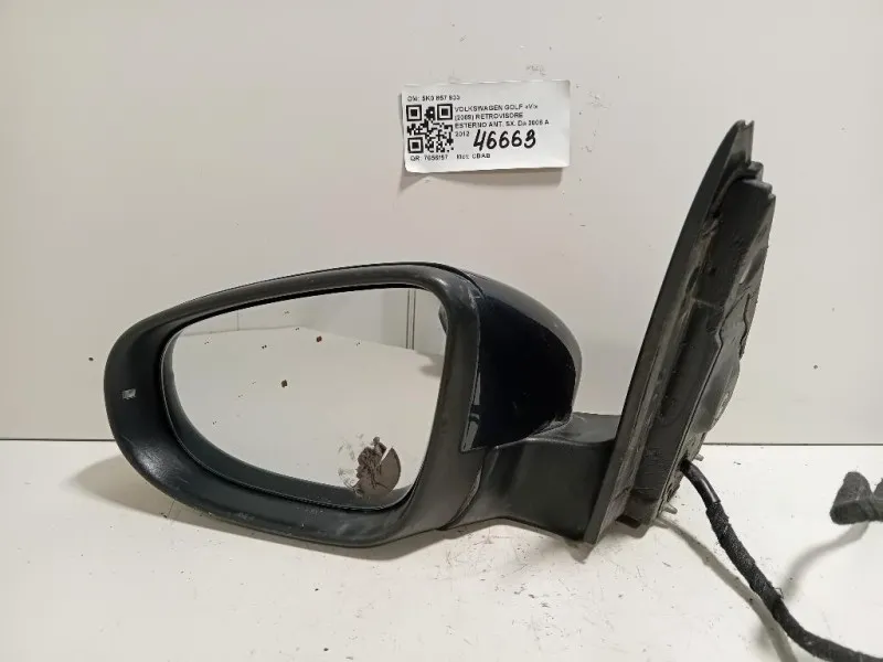 Retrovisore Esterno ANT SX 5K0 857 933 Volkswagen GOLF VI 2009