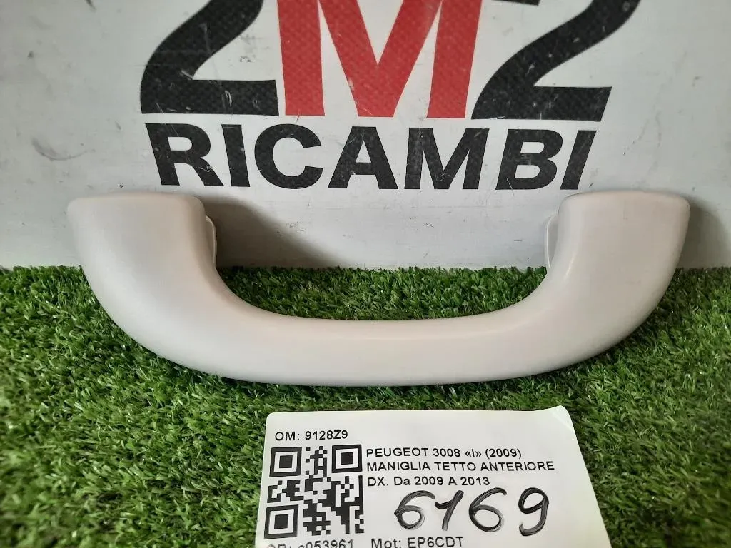 Maniglia Tetto Anteriore DX 9128Z9 ANT DX Peugeot 3008 I 2009
