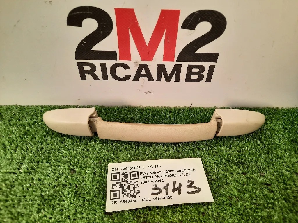 Maniglia Tetto Anteriore SX 735451627 Fiat 500 II 2008