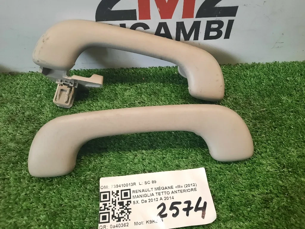 Maniglia Tetto Anteriore SX 739410013R Renault Mégane III 2012