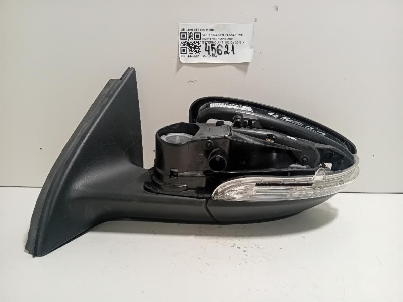Retrovisore Esterno ANT SX 3AB 857 507 K 9B9 Volkswagen Passat VI 2011
