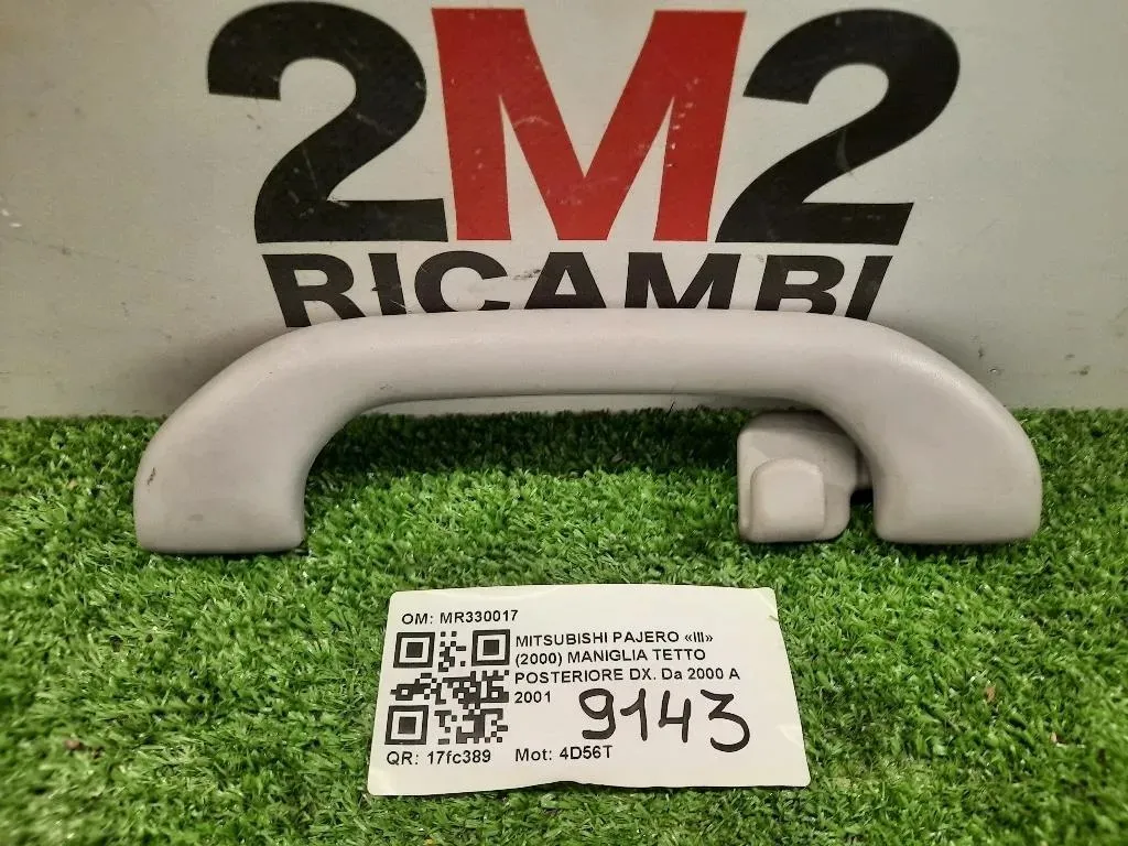 Maniglia Tetto Posteriore DX MR330017 POST DX Mitsubishi Pajero III 2000