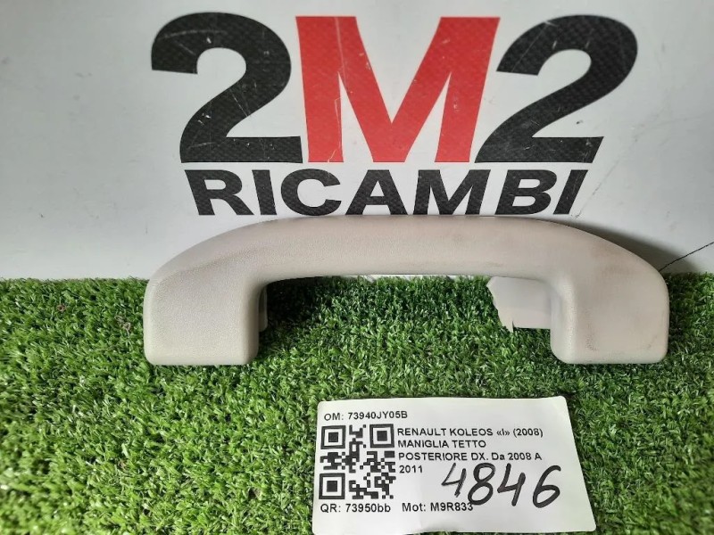 Maniglia Tetto Posteriore DX TETTO Renault Koleos I 2008