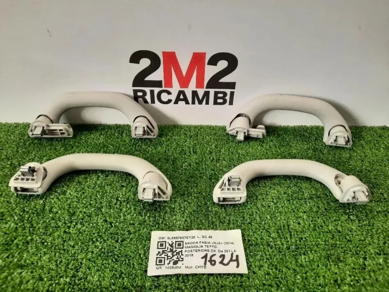 Maniglia Tetto Posteriore DX 5L6857607EY20 Skoda Fabia NJ3 2014