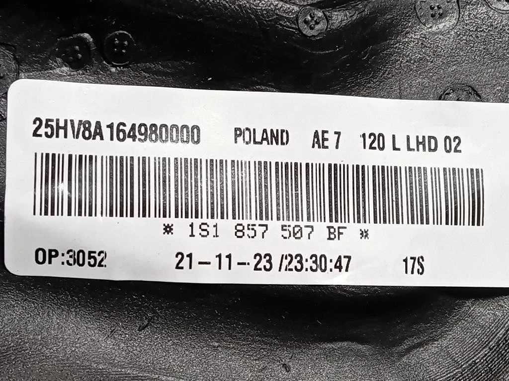 Retrovisore Esterno ANT SX 1S1 857 507 BF Volkswagen POLO V 2006