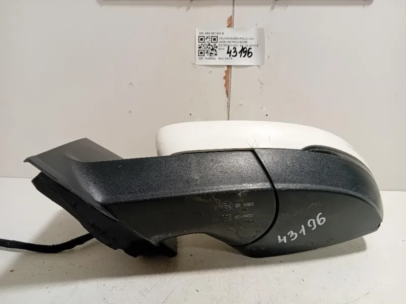 Retrovisore Esterno ANT SX 6R0 857 933 B Volkswagen POLO VI 2009