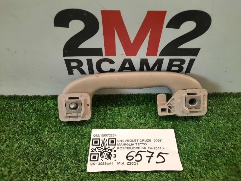Maniglia Tetto Posteriore SX 09072234 POST SX Chevrolet Cruze 2009