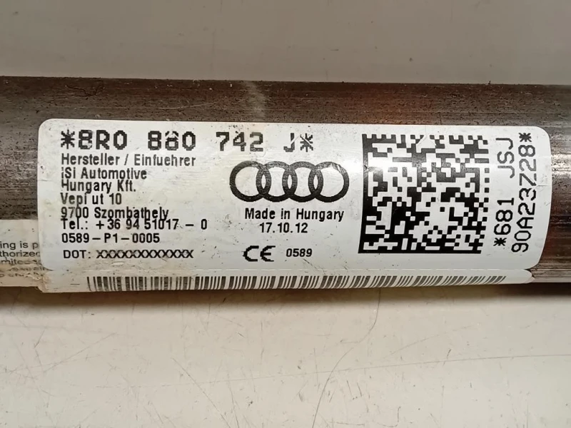 Air-bag A Tendina DX 8R0880742J Audi Q5 8RB 2012