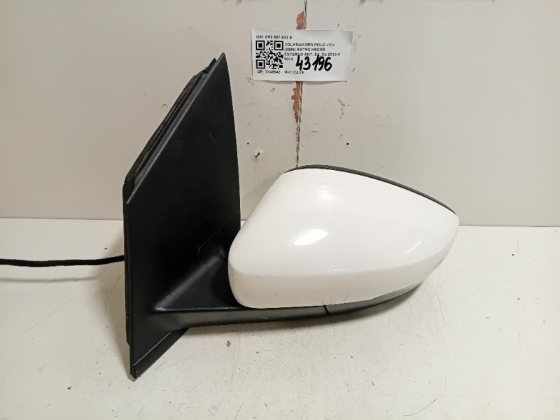 Retrovisore Esterno ANT SX 6R0 857 933 B Volkswagen POLO VI 2009
