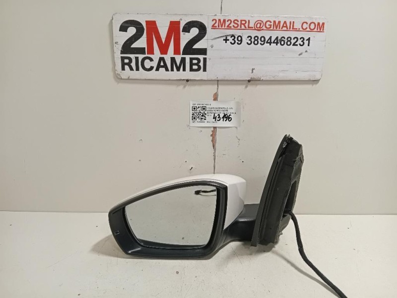 Retrovisore Esterno ANT SX 6R0 857 933 B Volkswagen POLO VI 2009