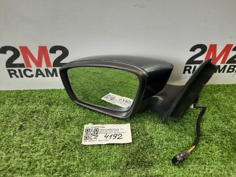 Retrovisore Esterno ANT SX 2G1857507E9B9 Volkswagen POLO VII 2017