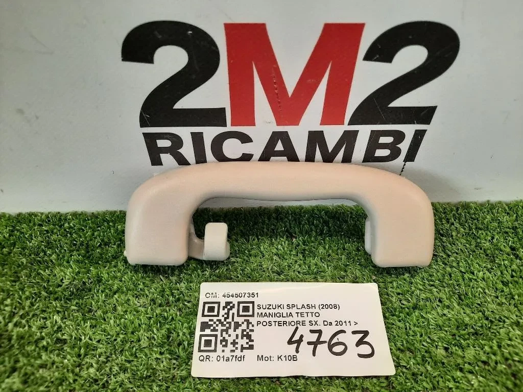 Maniglia Tetto Posteriore SX 454507351 Suzuki Splash 2008