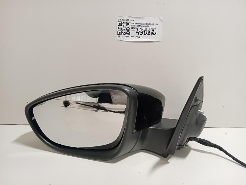 Retrovisore Esterno ANT SX 1K8 857 933 A Volkswagen Scirocco III 2009