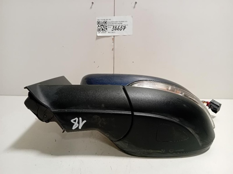 Retrovisore Esterno ANT SX 1T2857501AD 5 FILE Volkswagen Touran III 2010