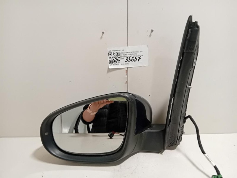 Retrovisore Esterno ANT SX 1T2857501AD 5 FILE Volkswagen Touran III 2010