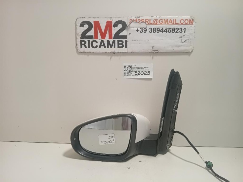Retrovisore Esterno ANT SX 1T2857501 6 FILE Volkswagen Touran III 2010
