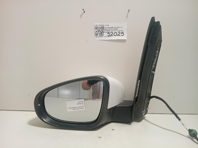 Retrovisore Esterno ANT SX 1T2857501 6 FILE Volkswagen Touran III 2010