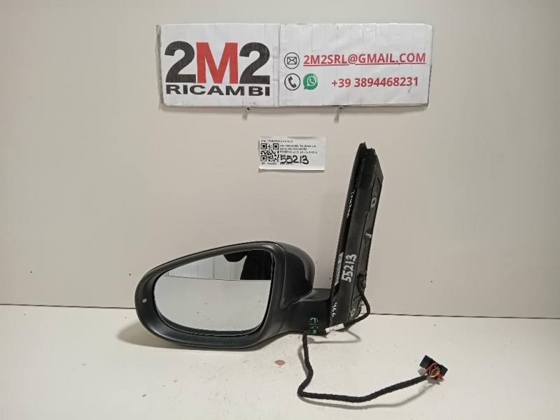 Retrovisore Esterno ANT SX 1T2857501AD 6 FILE Volkswagen Touran III 2010