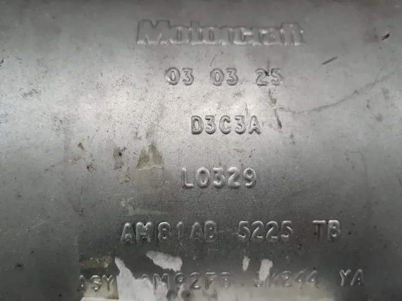 Marmitta Posteriore NUOVO 1018858 Ford Fiesta III 1990