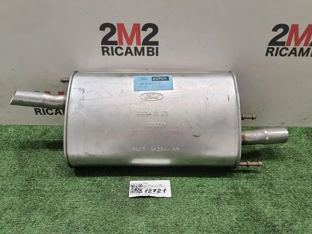 Marmitta Posteriore NUOVO 1114369 Ford Fiesta IV 1996