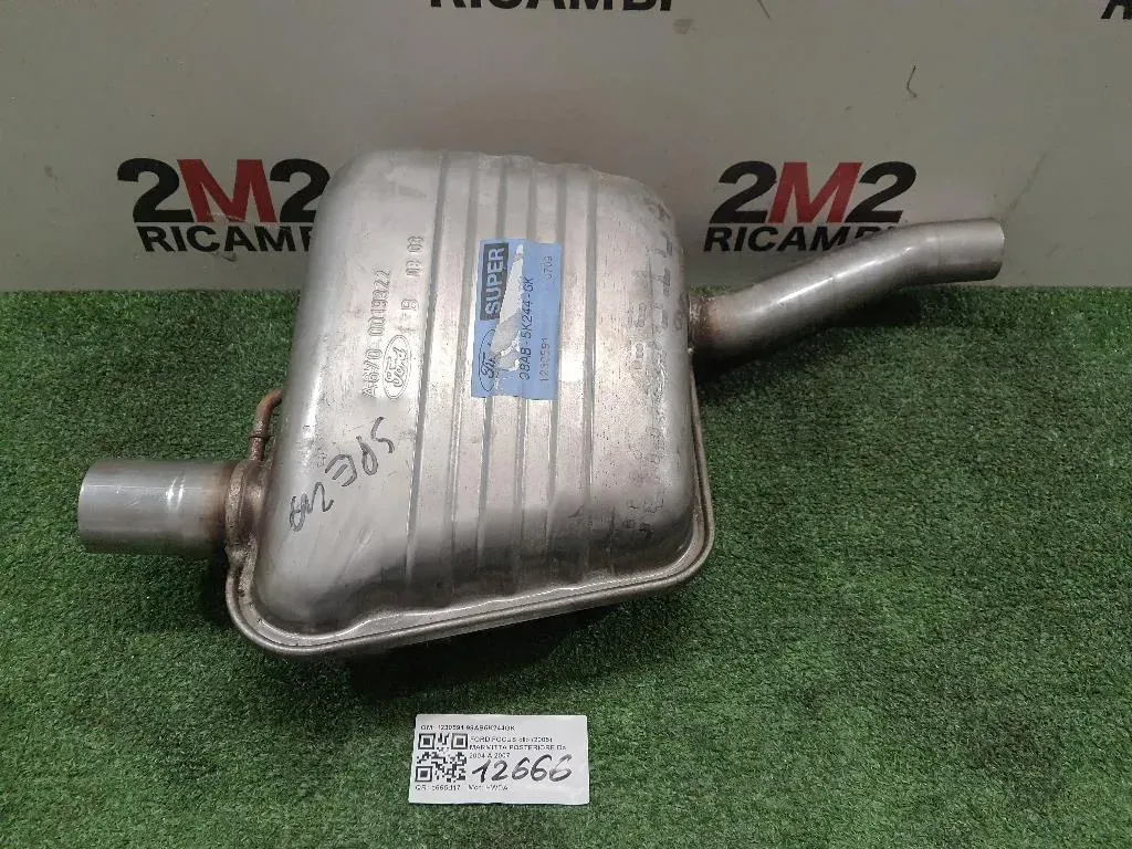 Marmitta Posteriore 1230591 98AB5K244GK Ford Focus II 2005