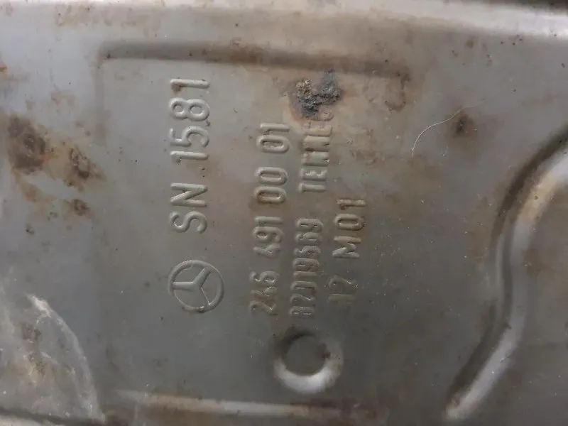 Marmitta Posteriore A2464901520 Mercedes Classe B W246 2012