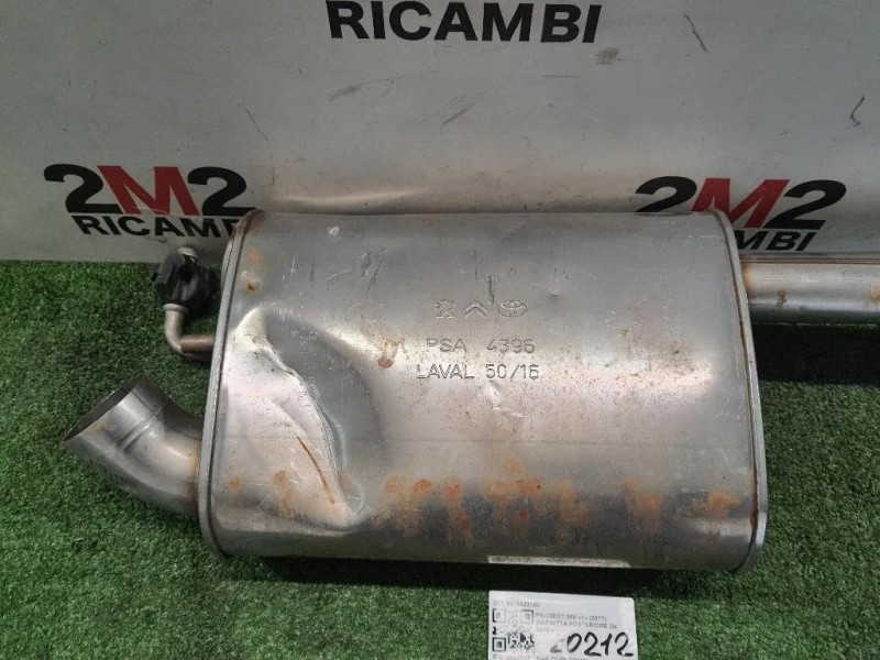 Marmitta Posteriore 9808922180 Peugeot 308 II 2017