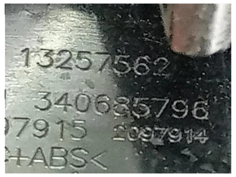 Mascherina Altoparlante Centrale Cruscotto 13257562 Opel Astra J 2012