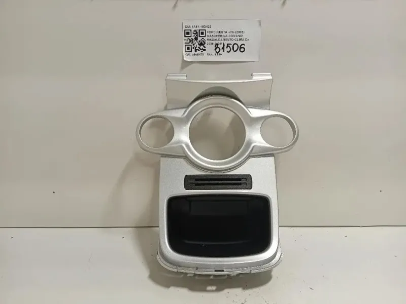 Mascherina Comandi Riscaldamento-clima 8A61-18D422 Ford Fiesta VI 2008