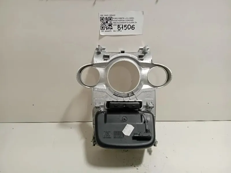 Mascherina Comandi Riscaldamento-clima 8A61-18D422 Ford Fiesta VI 2008