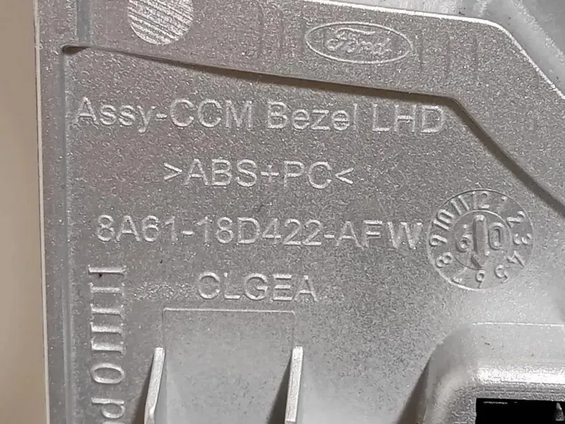 Mascherina Comandi Riscaldamento-clima 8A61-18D422 Ford Fiesta VI 2008