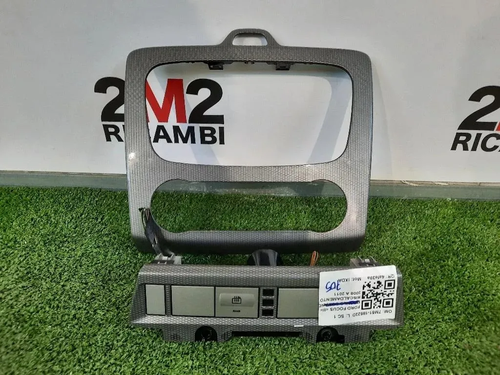 Mascherina Comandi Riscaldamento-clima 7M51-18522D Ford Focus III SW 2008