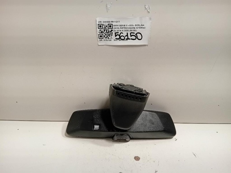 Retrovisore Interno 048369 Bmw Serie 5 G30 Berlina 2016