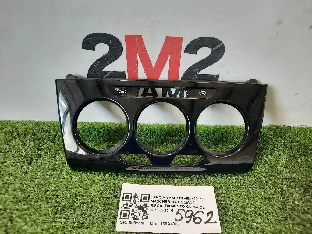 Mascherina Comandi Riscaldamento-clima Lancia Ypsilon III 2011