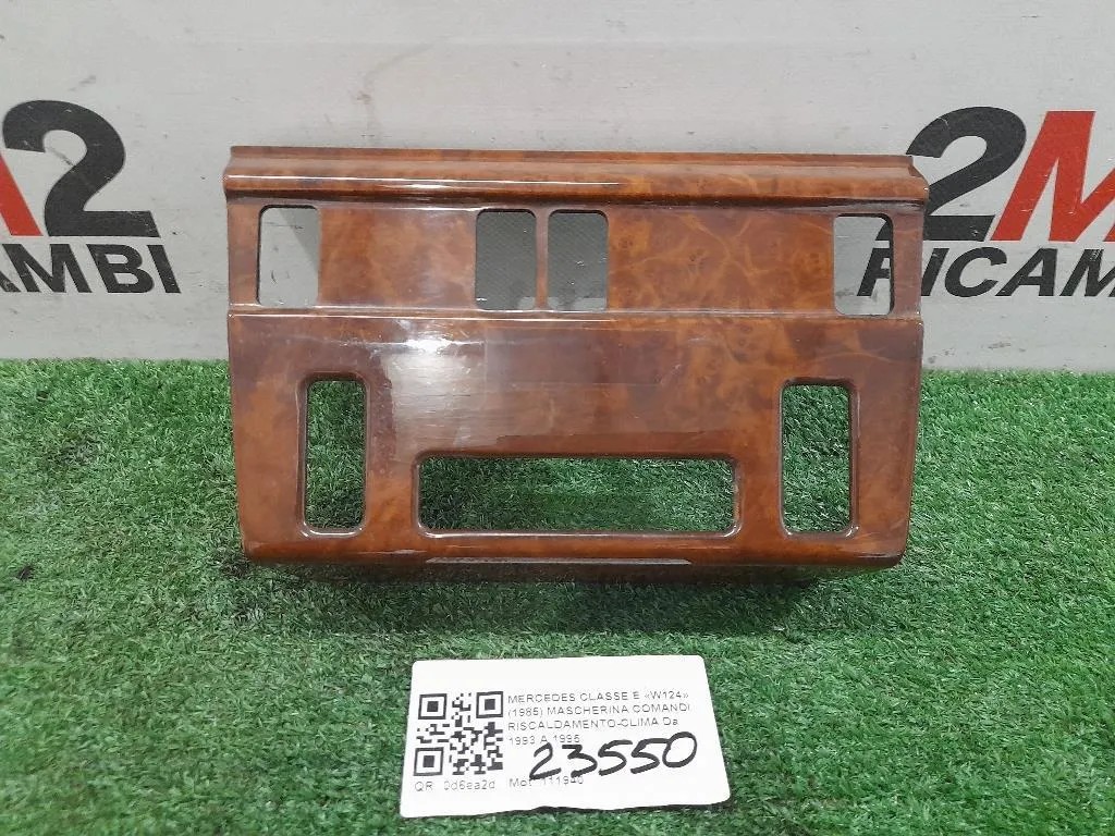 Mascherina Comandi Riscaldamento-clima  Mercedes Classe E W124 1985
