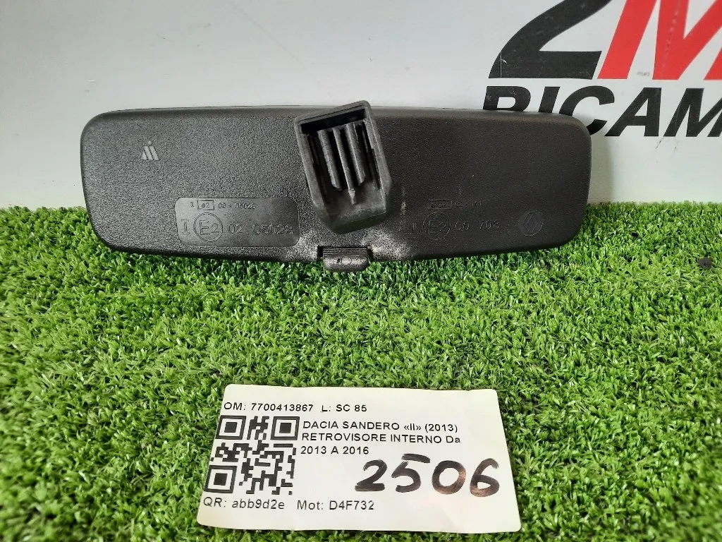 Retrovisore Interno 7700413867 Dacia Sandero II 2013