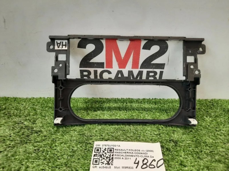 Mascherina Comandi Riscaldamento-clima COMANDI CLIMA AC Renault Koleos I 2008