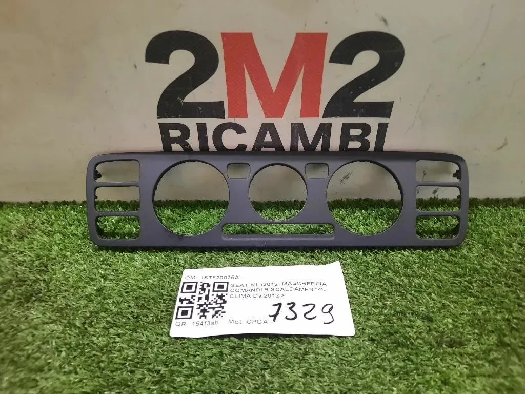 Mascherina Comandi Riscaldamento-clima 1ST820075A Seat MII 2012
