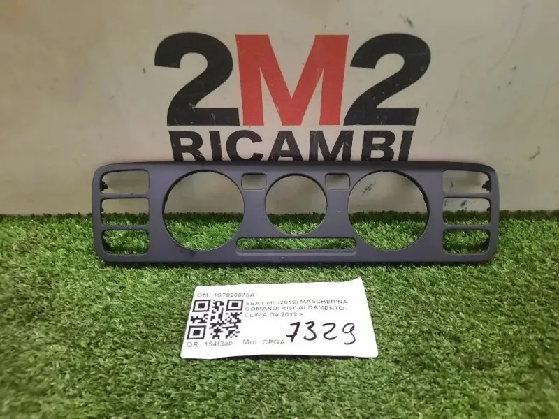 Mascherina Comandi Riscaldamento-clima 1ST820075A Seat MII 2012