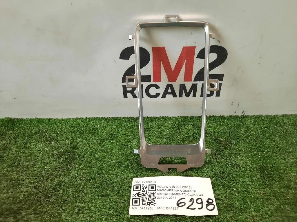 Mascherina Comandi Riscaldamento-clima 09123189 Volvo V40 II 2012