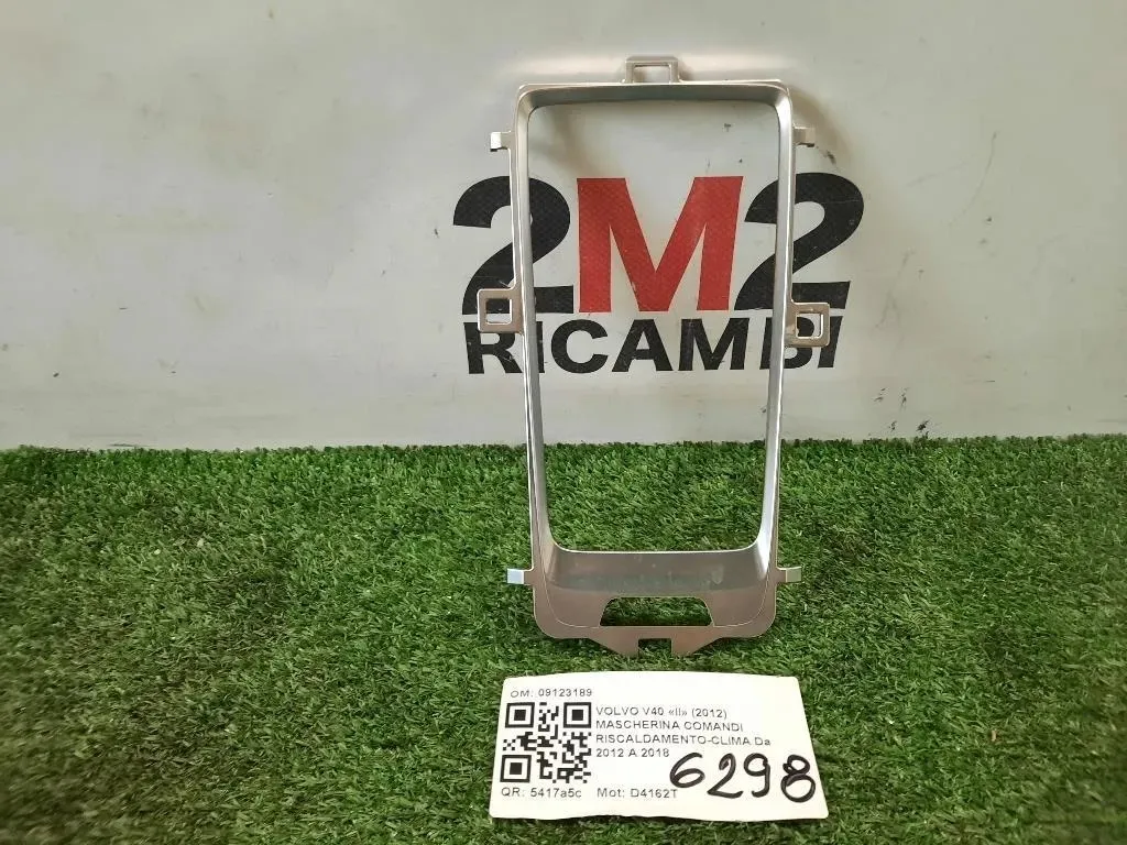 Mascherina Comandi Riscaldamento-clima 09123189 Volvo V40 II 2012