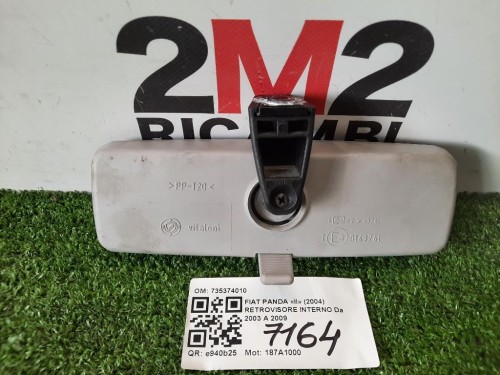 Retrovisore Interno 735374010 Fiat Panda II 2004