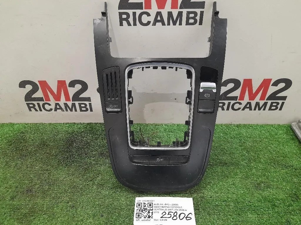 Mascherina Console Centrale ANT 8K0864261 Audi A4 8K2 2008
