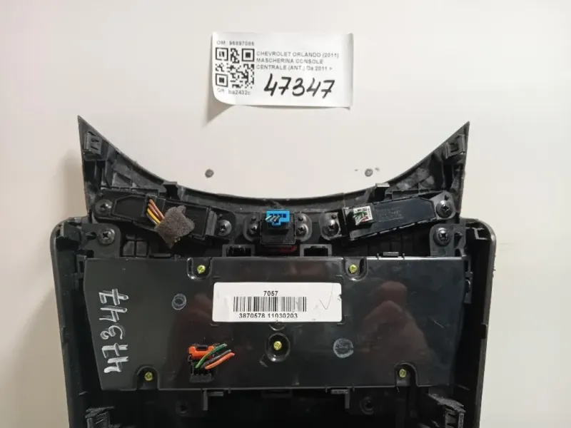 Mascherina Console Centrale ANT 96897085 Chevrolet Orlando 2011