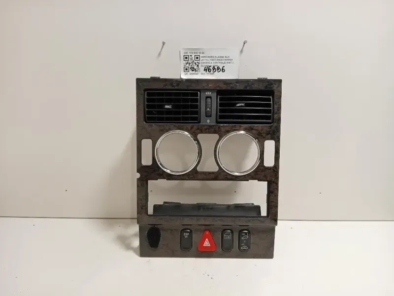 Mascherina Console Centrale ANT 1708301854 Mercedes Classe SLK R170 1997