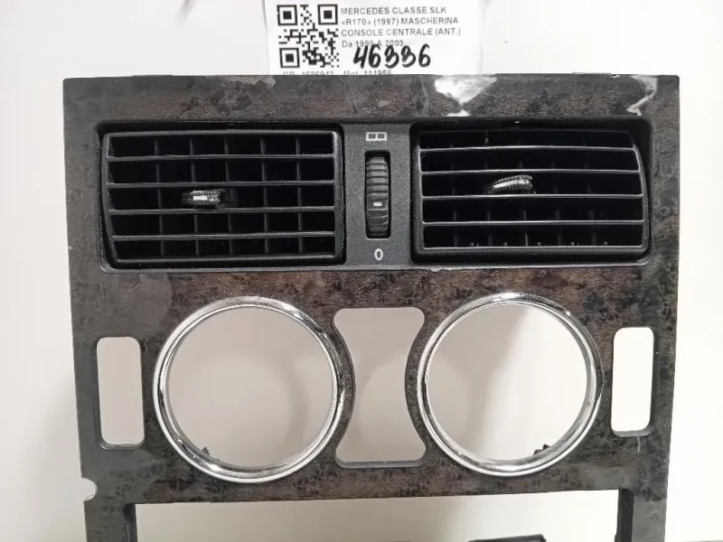 Mascherina Console Centrale ANT 1708301854 Mercedes Classe SLK R170 1997