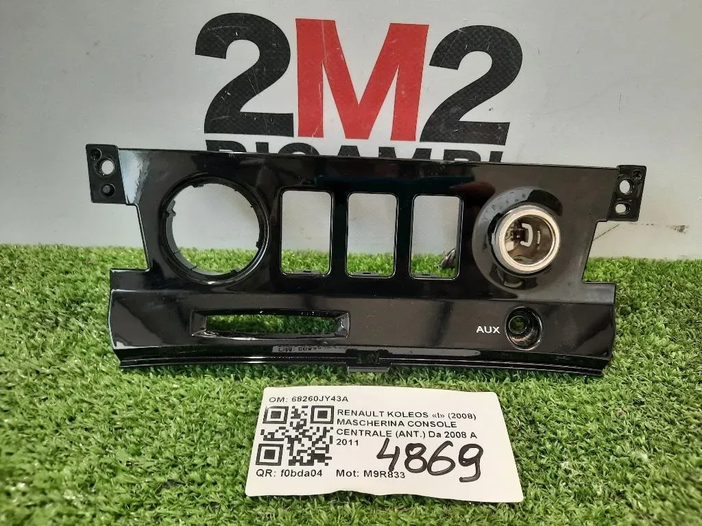 Mascherina Console Centrale ANT 68260JY43A Renault Koleos I 2008